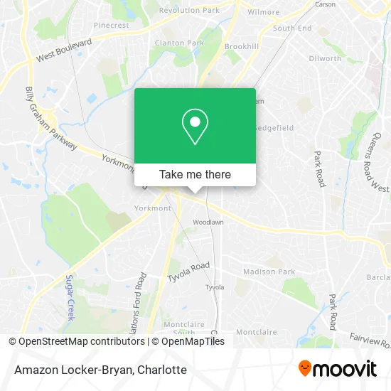 Amazon Locker-Bryan map