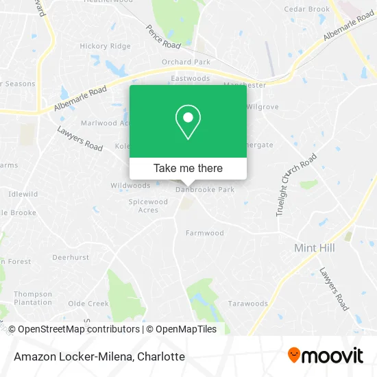 Mapa de Amazon Locker-Milena