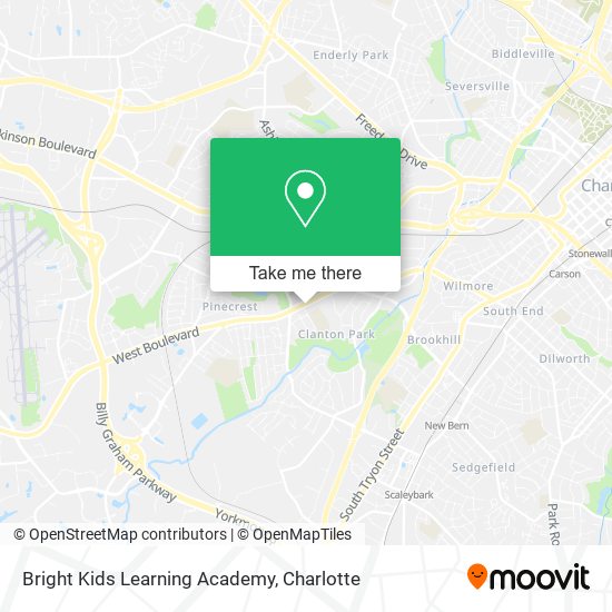Mapa de Bright Kids Learning Academy