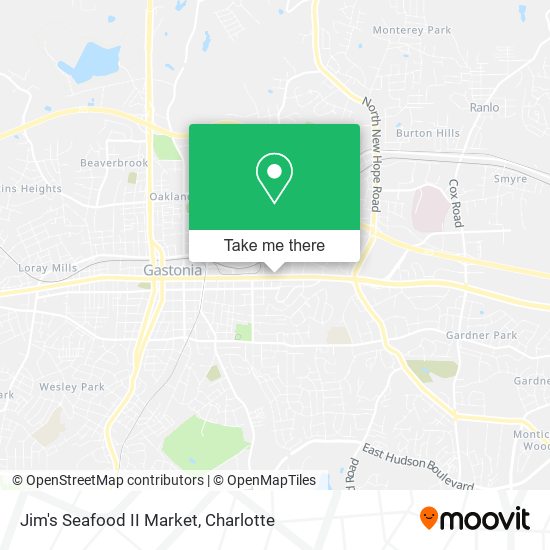 Jim's Seafood II Market map