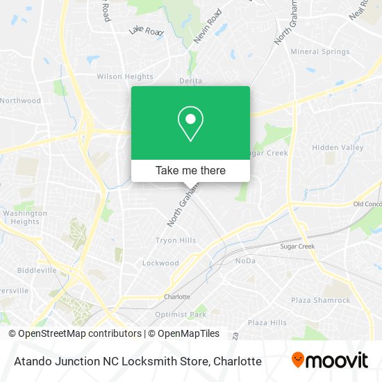 Atando Junction NC Locksmith Store map