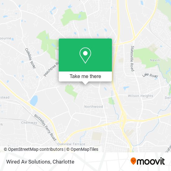 Wired Av Solutions map