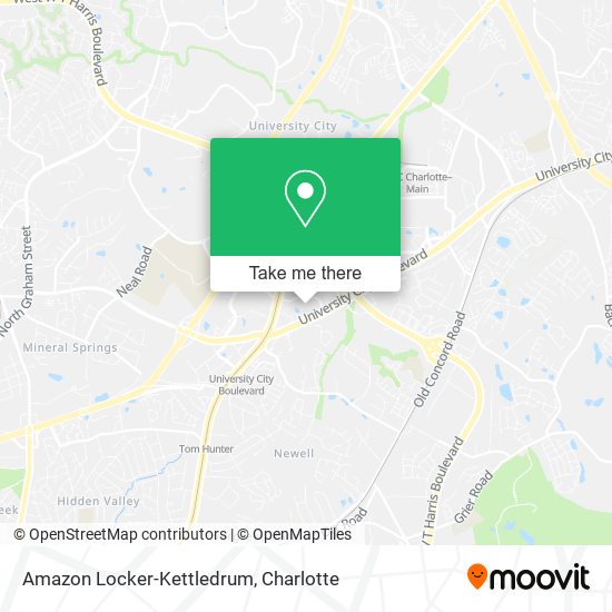 Amazon Locker-Kettledrum map