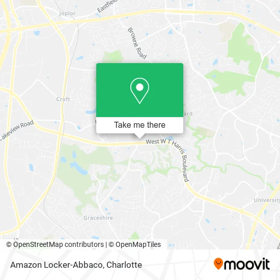 Amazon Locker-Abbaco map