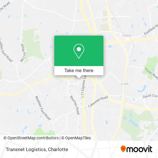 Mapa de Transnet Logistics