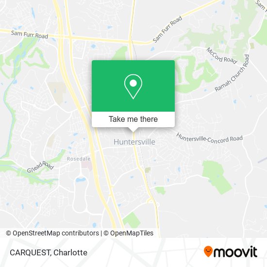 Mapa de CARQUEST
