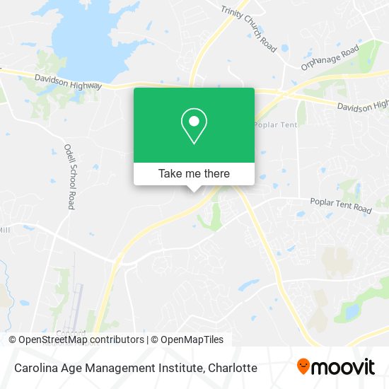 Mapa de Carolina Age Management Institute