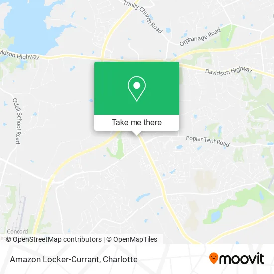 Amazon Locker-Currant map