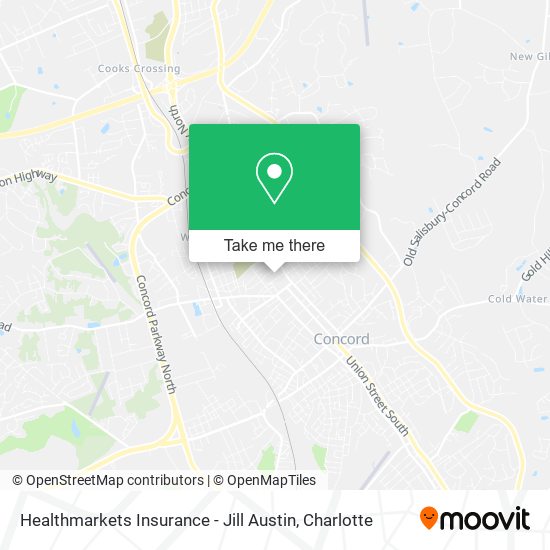 Healthmarkets Insurance - Jill Austin map