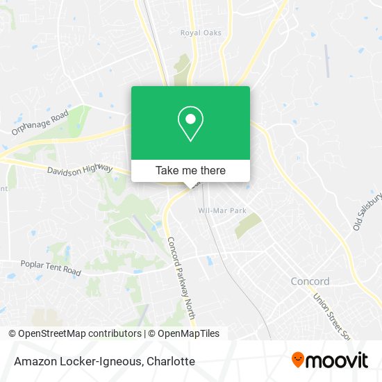 Amazon Locker-Igneous map