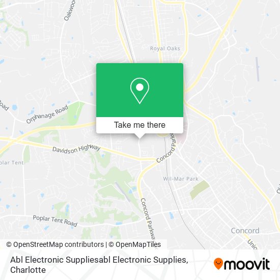 Abl Electronic Suppliesabl Electronic Supplies map