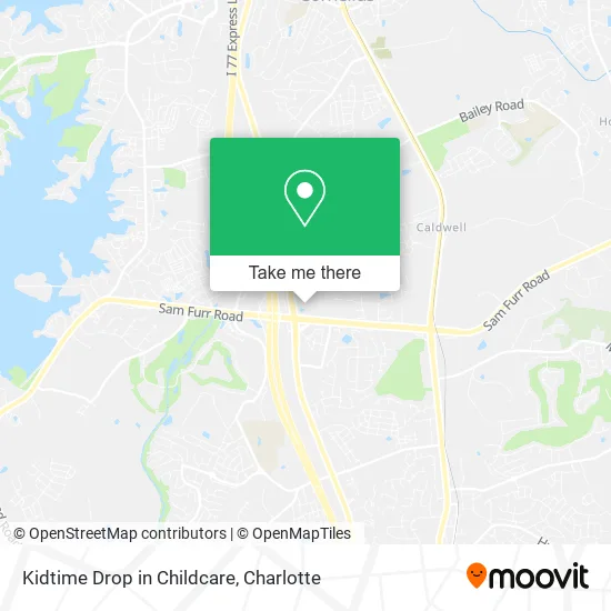 Kidtime Drop in Childcare map