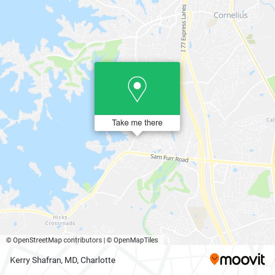 Mapa de Kerry Shafran, MD