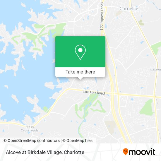 Alcove at Birkdale Village map