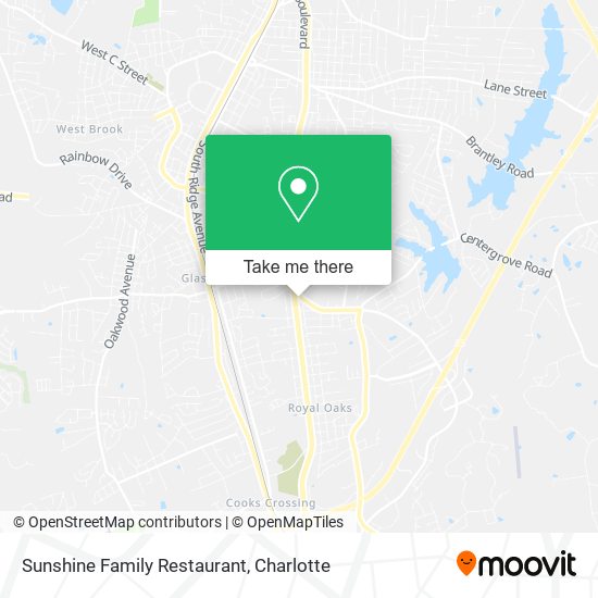Sunshine Family Restaurant map