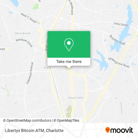 Mapa de Libertyx Bitcoin ATM