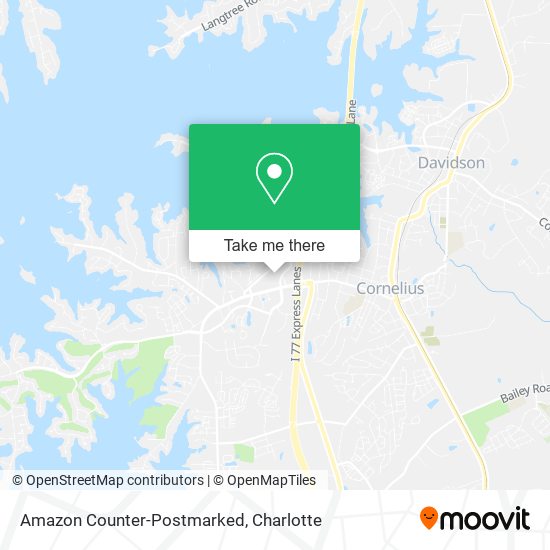 Amazon Counter-Postmarked map