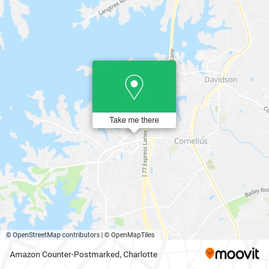 Amazon Counter-Postmarked map