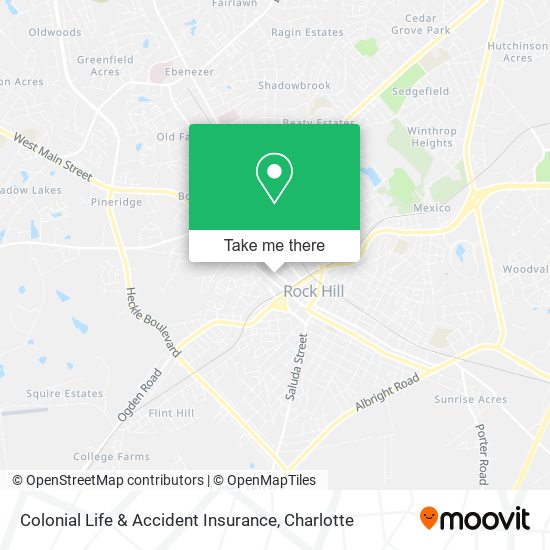 Colonial Life & Accident Insurance map