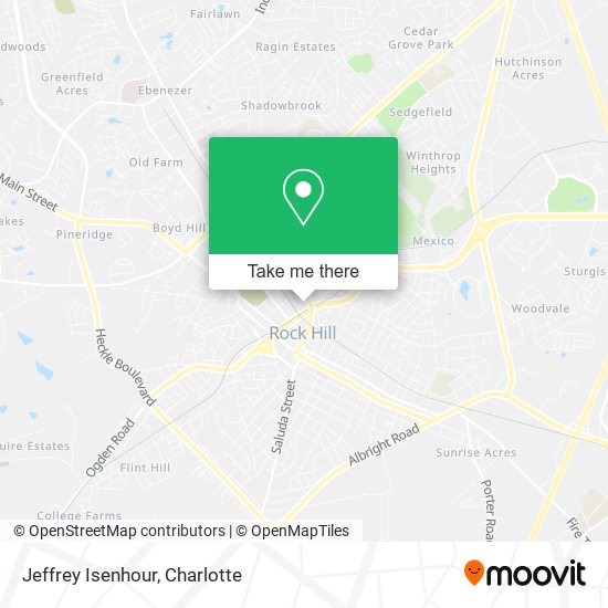 Jeffrey Isenhour map