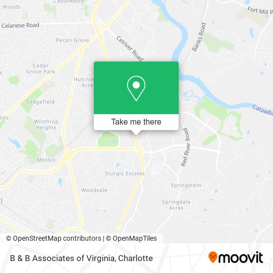 Mapa de B & B Associates of Virginia