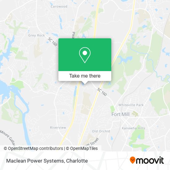 Maclean Power Systems map