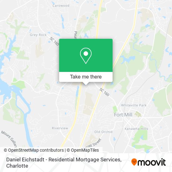 Daniel Eichstadt - Residential Mortgage Services map