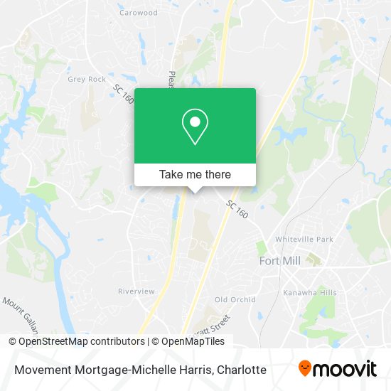 Mapa de Movement Mortgage-Michelle Harris