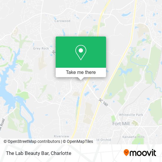 Mapa de The Lab Beauty Bar