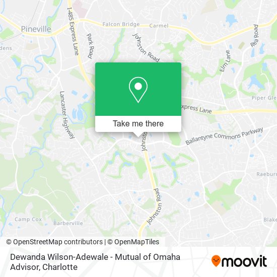 Dewanda Wilson-Adewale - Mutual of Omaha Advisor map
