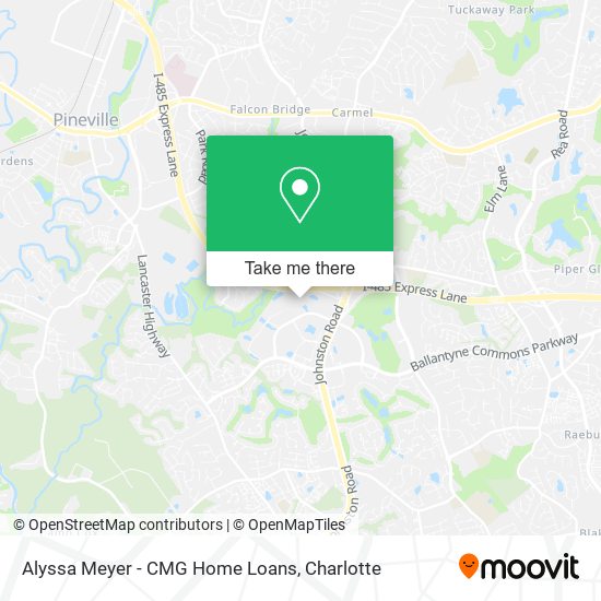 Mapa de Alyssa Meyer - CMG Home Loans