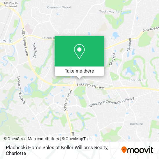 Mapa de Plachecki Home Sales at Keller Williams Realty