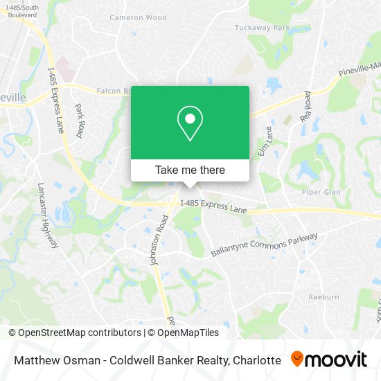 Mapa de Matthew Osman - Coldwell Banker Realty