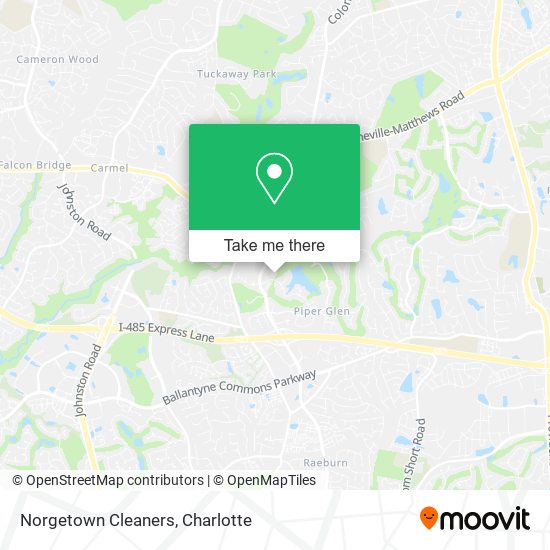 Mapa de Norgetown Cleaners
