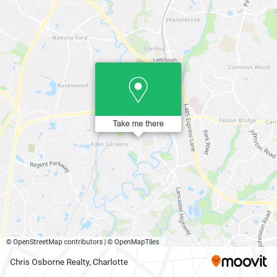 Chris Osborne Realty map