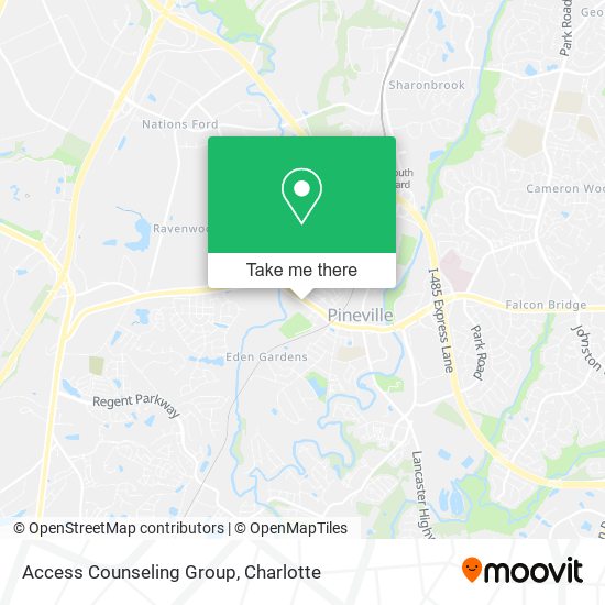 Access Counseling Group map