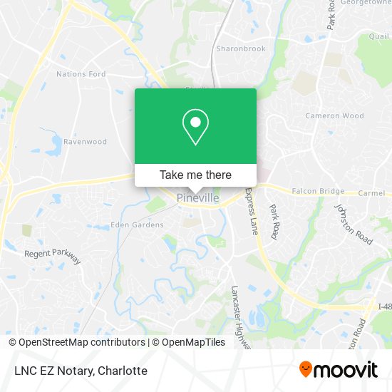Mapa de LNC EZ Notary