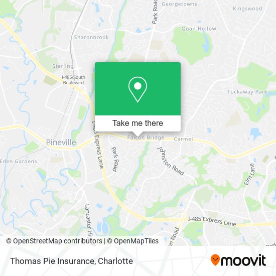 Thomas Pie Insurance map