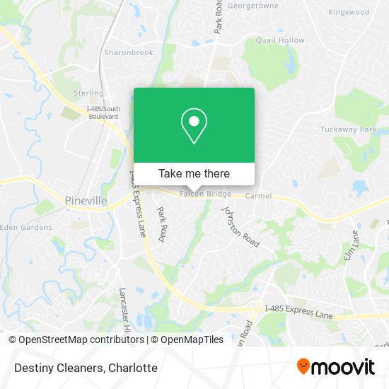Mapa de Destiny Cleaners