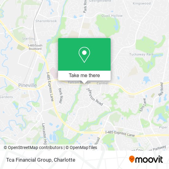 Tca Financial Group map