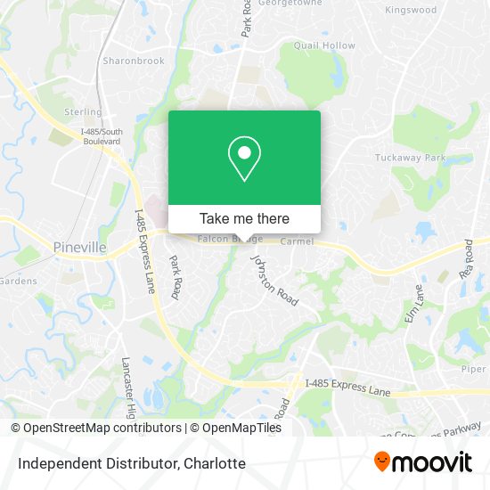 Independent Distributor map