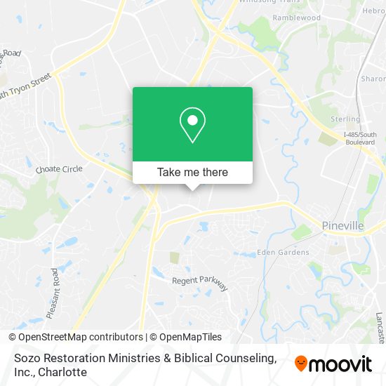 Sozo Restoration Ministries & Biblical Counseling, Inc. map