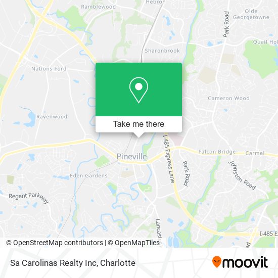 Sa Carolinas Realty Inc map