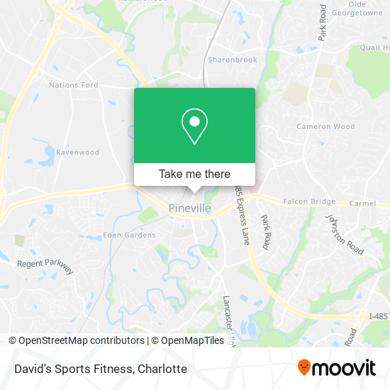 David's Sports Fitness map