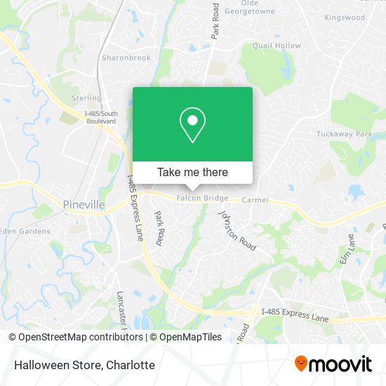 Mapa de Halloween Store