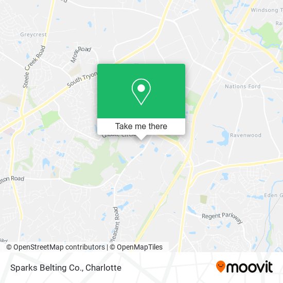 Sparks Belting Co. map