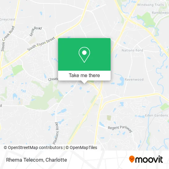 Rhema Telecom map