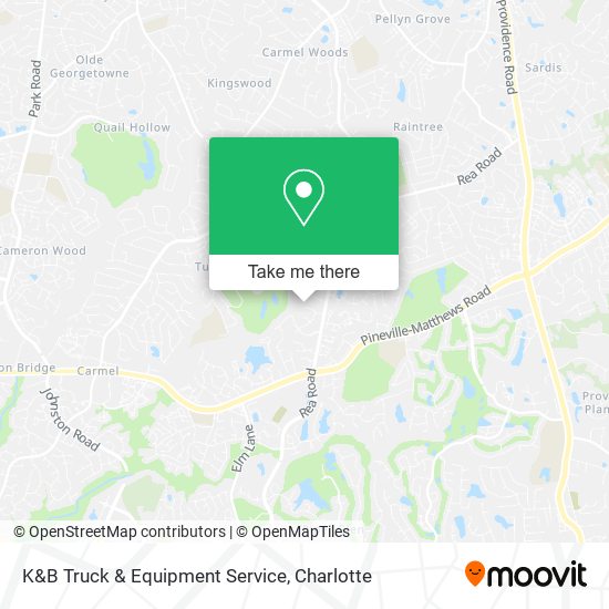 K&B Truck & Equipment Service map
