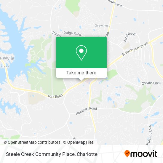 Steele Creek Community Place map