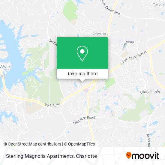 Mapa de Sterling Magnolia Apartments